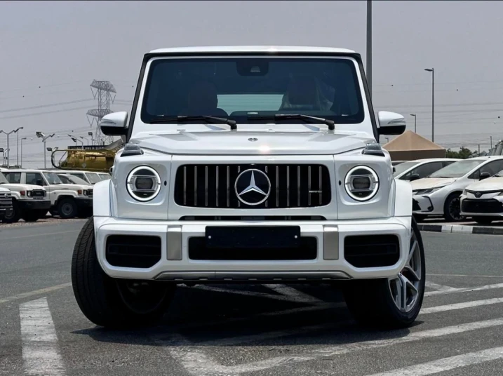 Mercedes Benz AMG G63 2024 WHITE RENTAL IN DUBAI - undefined
